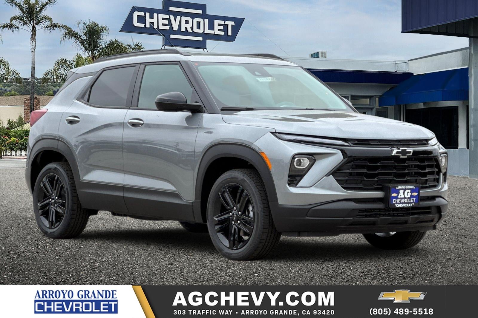 2026 Chevrolet Trailblazer LT in Sterling Gray Metallic — front three-quarter view